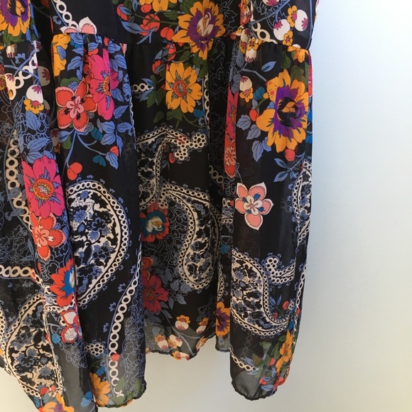 NWOT eci New York floral maxi dress XL - Picture 6 of 8